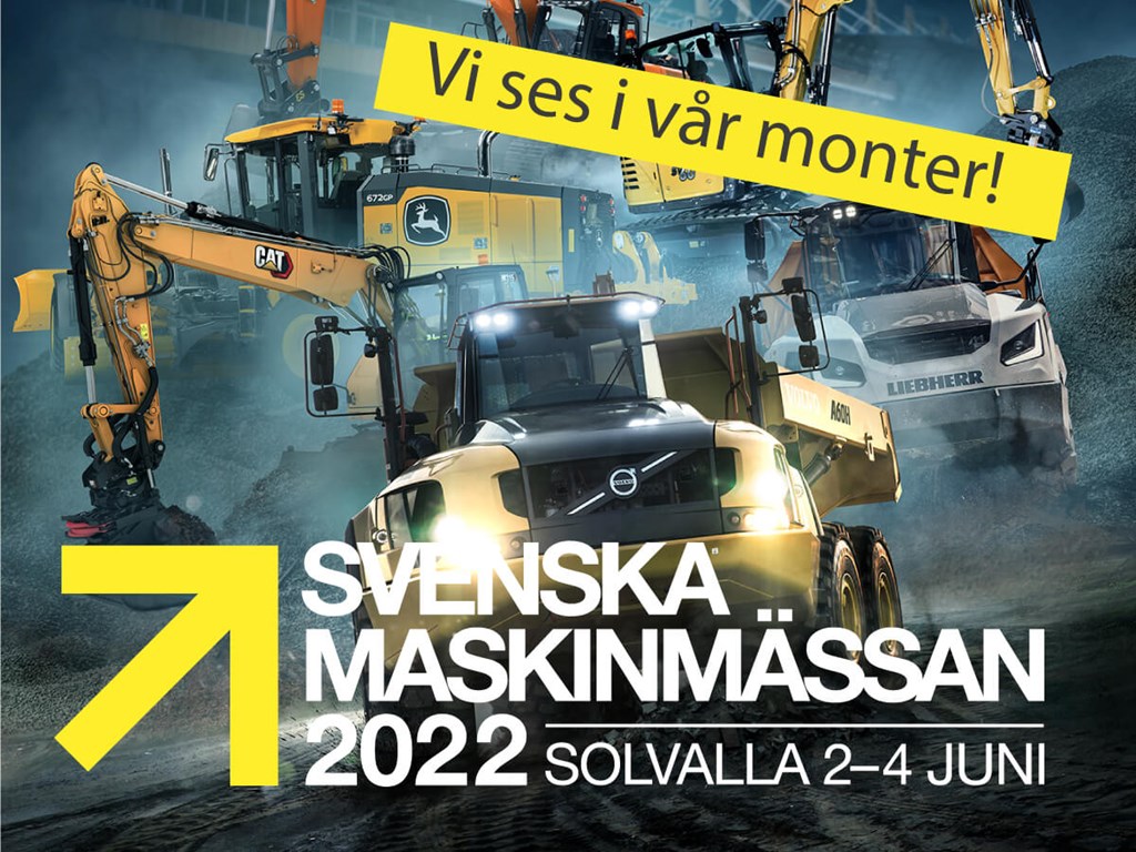 Olofsfors AB på Svenska Maskinmässan, monter Ö:12